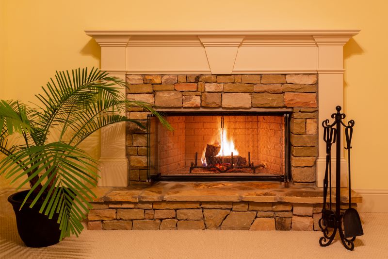 Masonry Fireplace Setup